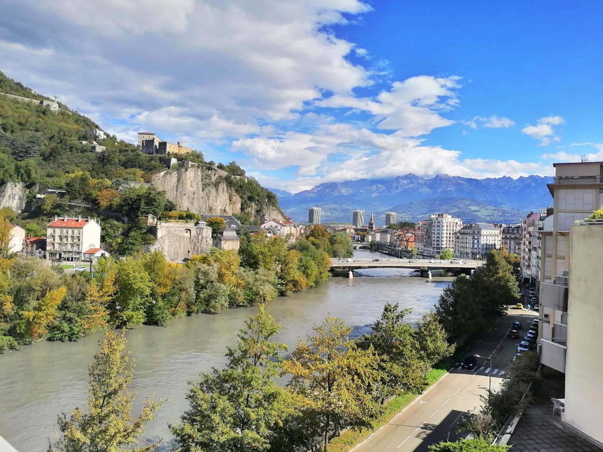 Appartement Hagaki Vue Panoramique Proche Gare Netflix Grenoble Extérieur photo